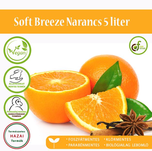 Naturcleaning öblítőkoncentrátum, narancs (4 l)