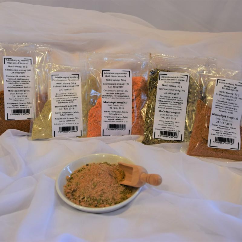 Parajdi fűszersó, bazsalikomos csirke (50 g)