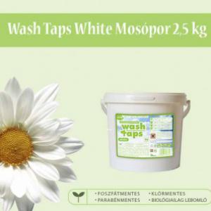 Cudy Wash Taps mosópor, fehér ruhákhoz (2,5 kg)