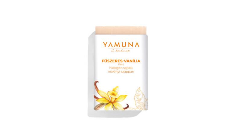Yamuna hidegen sajtolt szappan, Fűszeres vanília (110 g)