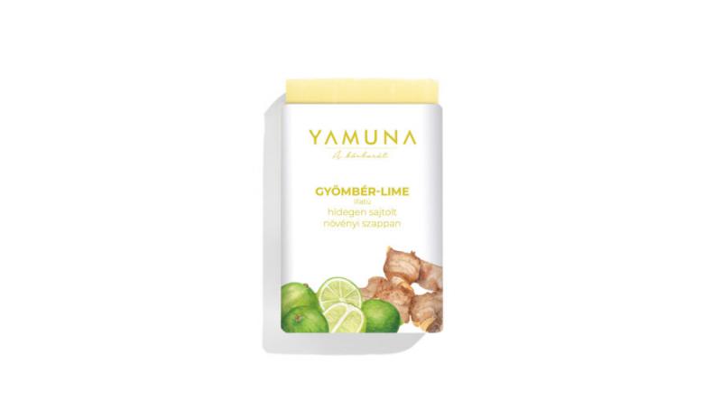 Yamuna hidegen sajtolt szappan, Gyömbér-lime(110 g)