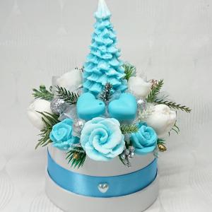 Készleten lévő karácsonyi szappancsokrok