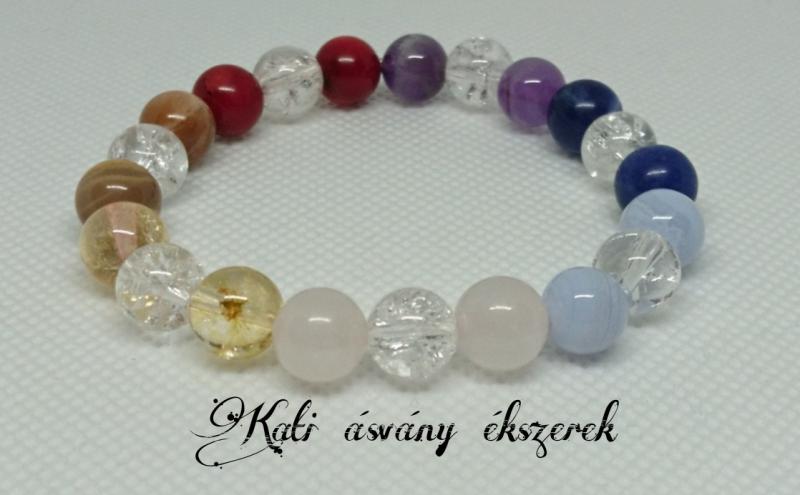 7 csakra harmonizáló ásvány karkötő