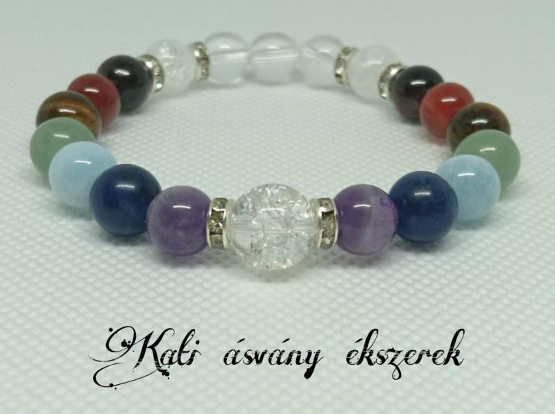 7 csakra harmonizáló ásvány karkötő