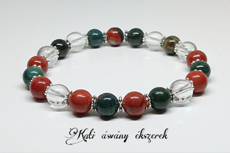 Akaraterő és kitartást növelő ásvány karkötő