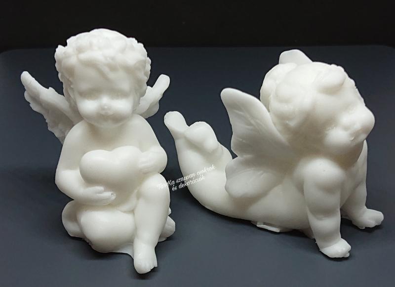Angyalka szappan díszek