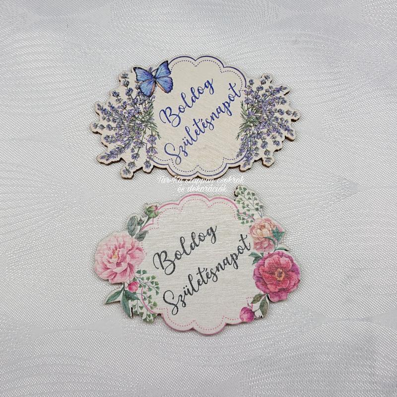 Boldog születésnapot fa táblák