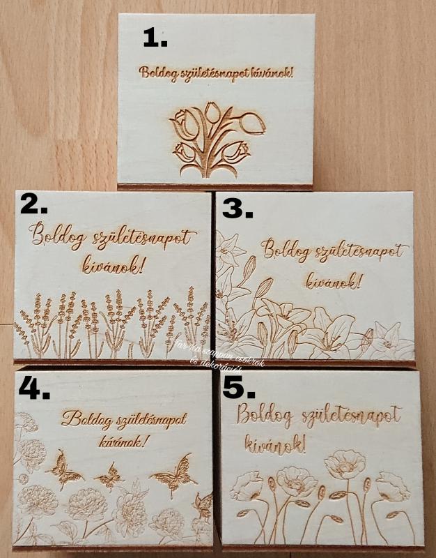 Boldog születésnapot kívánok! egyedi szappanvirág csokor