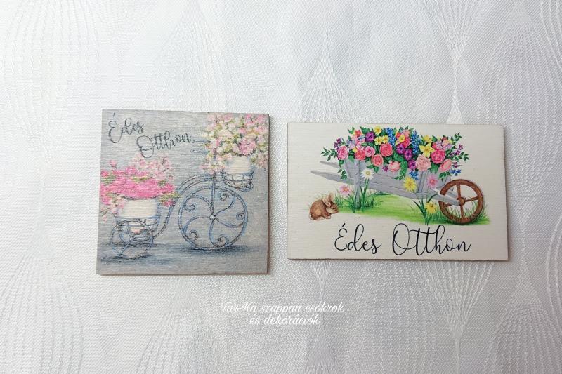 Édes otthon fa táblák