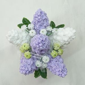 Anyák napi orgona szappanvirág csokrok