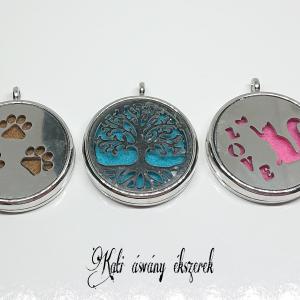 Aromaterápiás nyaklánc nagy medállal