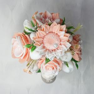 Bárányos szappanvirág csokor