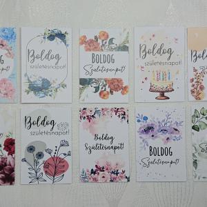 Boldog születésnapot kis kisérőkártya