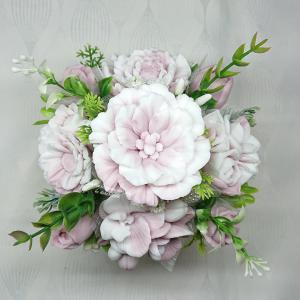 Boldog születésnapot kívánok! szappanvirág csokor