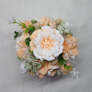 Boldog születésnapot kívánok! szappanvirág csokor