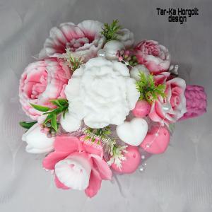 Egy bögre szappan csokor :)