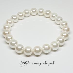 Esküvői 8 mm-es édesvizi gyöngy karkötő