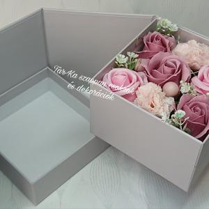 Extra csoda doboz: világító szappanvirág csokor