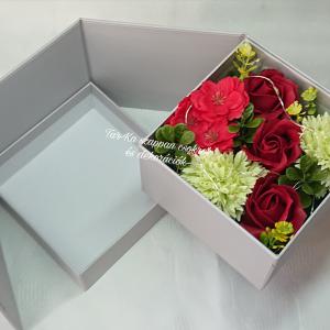 Extra csoda doboz: világító szappanvirág csokor