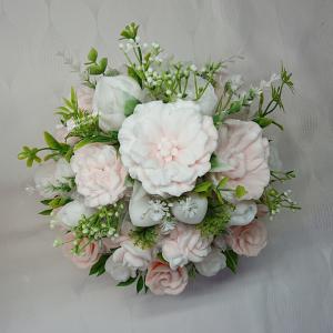 Különleges, emeletes torta szappanvirág box