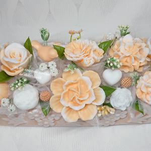 Különleges nagy szappanvirág csokor