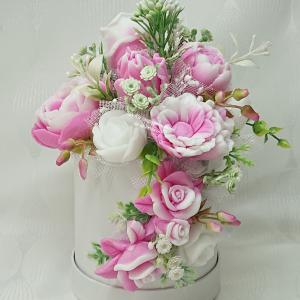 Különleges szappanvirág csokor