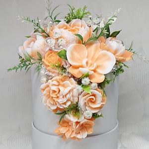 Különleges szappanvirág csokor virágbolt illattal