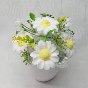 Margaréta szappanvirág csokor