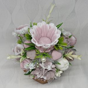 Nyugodt alvást segítő, DoTERRA Serenity extra illatos szappanvirág csokor