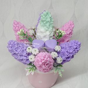 Orgona szappanvirág csokor