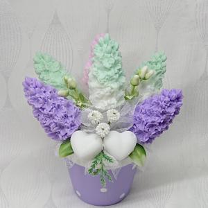 Orgona szappanvirág csokor