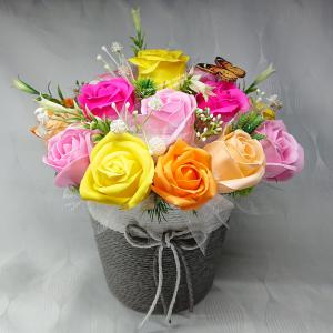 Óriás szappanrózsa box 19 rózsával