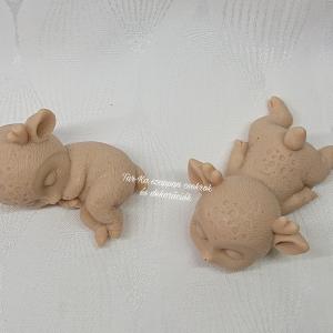 Őzike szappan díszek