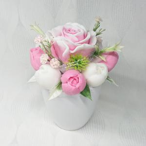 Szappanvirág csokrok