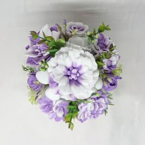 Szappanvirág csokrok LOVE kaspóban