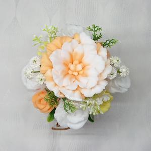 Szappanvirág dekoráció Home Sweet Home kaspóban