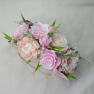 Szappanvirágok Anyák napi fa táskában