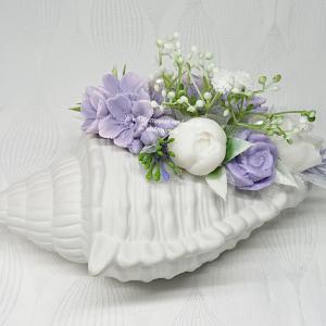 Szappanvirágok csigaházban