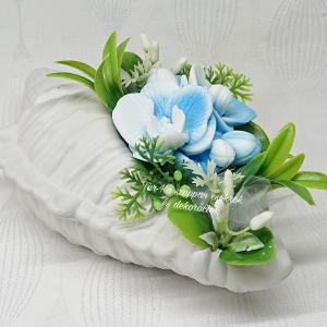 Szappanvirágok csigaházban (orchidea)