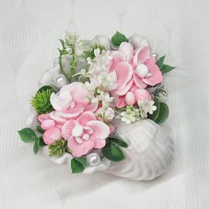 Szappanvirágok kagylóban (orchidea)