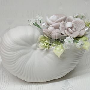 Szappanvirágok (orchidea) csigaházban HIBÁS!