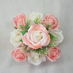 Szeretettel Anyák napjára! szappanrózsa csokor