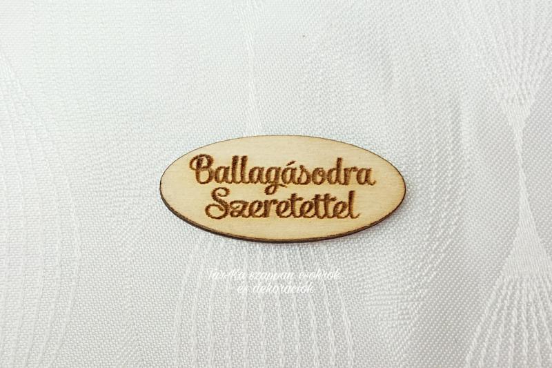 Fa táblák ballagásra: Ballagásodra szeretettel