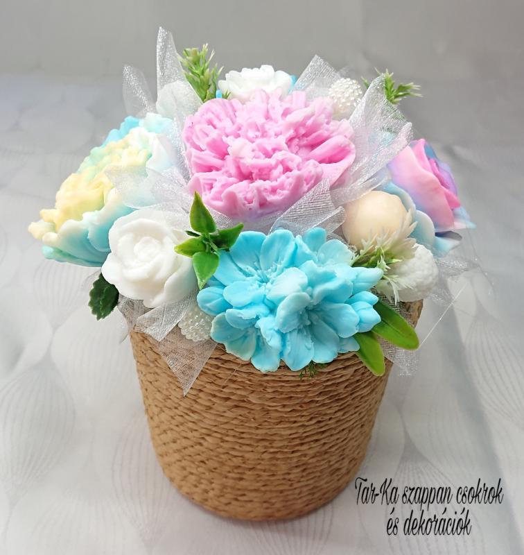 Foszforeszkáló szappanvirág csokor Sencery tündértánc illattal