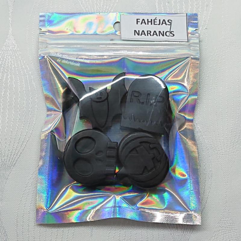 Halloween-i fahéjas narancs illatú illatviasz csomag