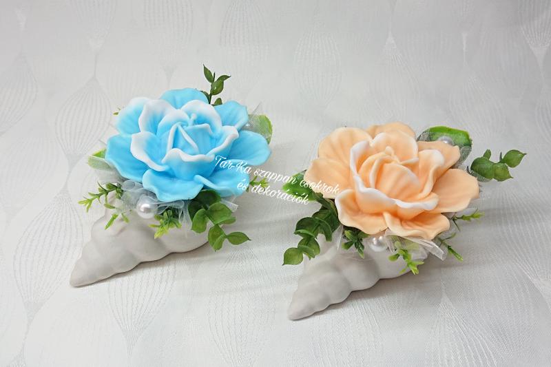 Kamélia szappanvirág csiga kaspóban