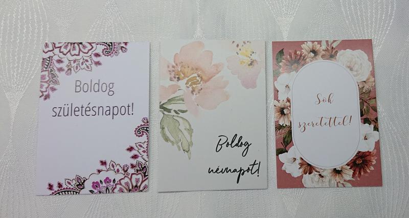 Közepes kisérőkártyák