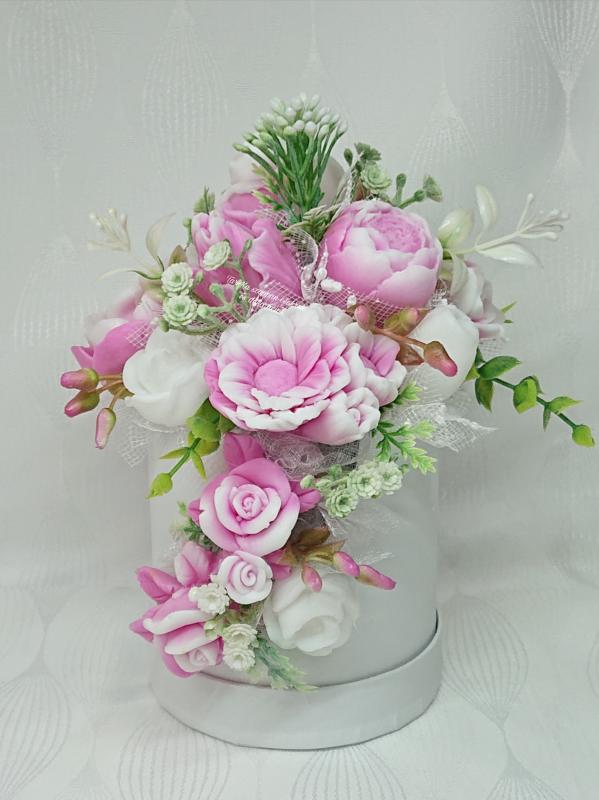 Különleges szappanvirág csokor