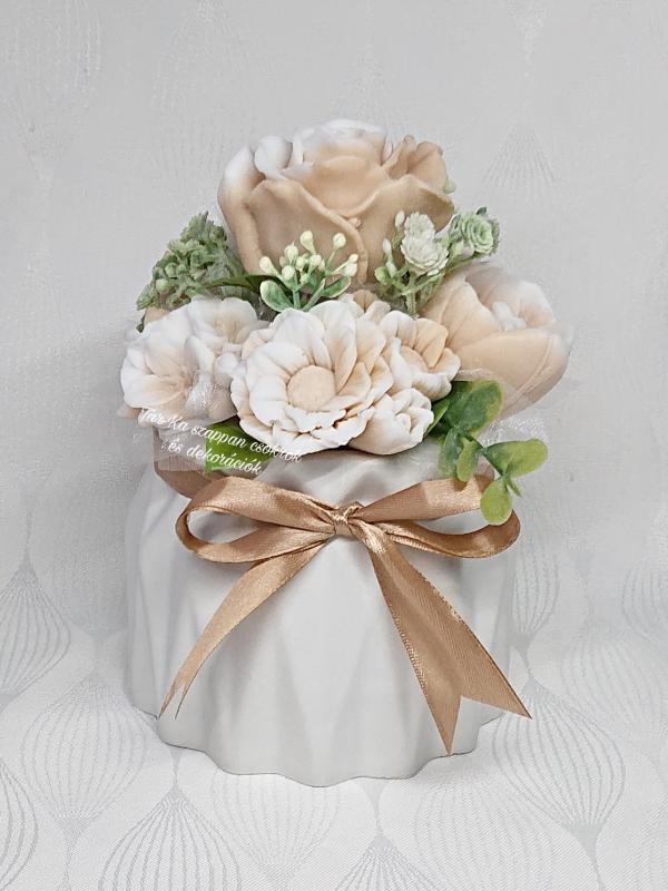 Night Flower illatú szappanvirág csokor