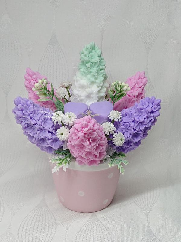 Orgona szappanvirág csokor